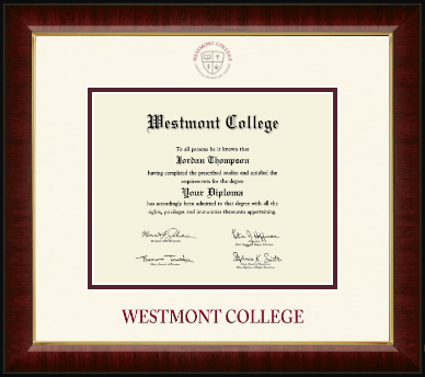 Westmont College diploma frame - Dimensions Diploma Frame in Murano
