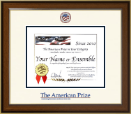 The American Prize Dimensions Certificate Frame in Westwood