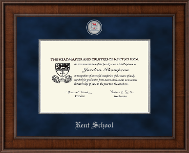 Kent School in Connecticut diploma frame - Presidential Masterpiece Diploma Frame in Madison