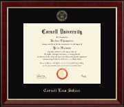 Cornell University diploma frame - Gold Embossed Diploma Frame in Murano