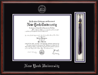 New York University diploma frame - Tassel & Cord Diploma Frame in Southport