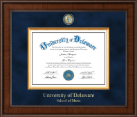 University of Delaware diploma frame - Presidential Masterpiece Diploma Frame in Madison