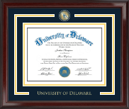 University of Delaware Showcase Edition Diploma Frame in Encore