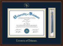 University of Delaware Tassel Edition Diploma Frame in Delta