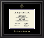 St. Catherine University diploma frame - Gold Embossed Diploma Frame in Midnight