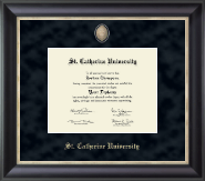 St. Catherine University Regal Edition Diploma Frame in Noir