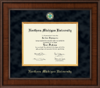 Northern Michigan University Presidential Masterpiece Diploma Frame in Madison