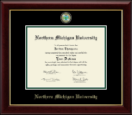 Northern Michigan University diploma frame - Masterpiece Medallion Diploma Frame in Gallery