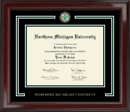 Northern Michigan University diploma frame - Showcase Edition Diploma Frame in Encore