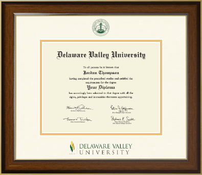 Delaware Valley University diploma frame - Dimensions Diploma Frame in Westwood