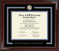 Texas A&M University Corpus Christi Showcase Edition Diploma Frame in Encore