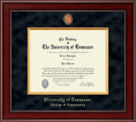 The University of Tennessee Knoxville Presidential Masterpiece Diploma Frame in Jefferson