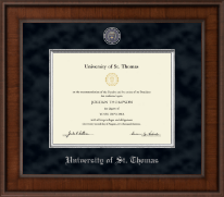 University of St. Thomas Presidential Masterpiece Diploma Frame in Madison