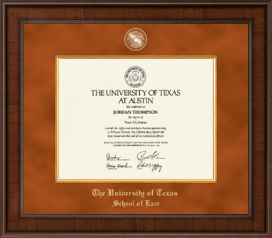 The University of Texas at Austin diploma frame - Presidential Masterpiece Diploma Frame in Madison