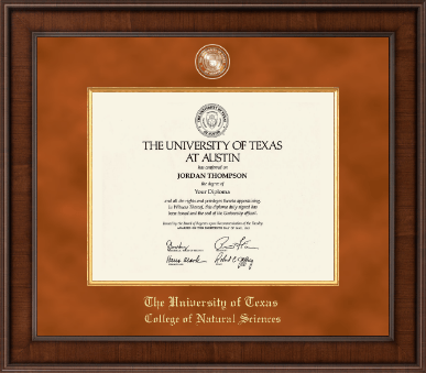 The University of Texas at Austin diploma frame - Presidential Masterpiece Diploma Frame in Madison