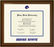 Boise State University Dimensions Diploma Frame in Westwood
