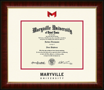 Maryville University of St. Louis diploma frame - Dimensions Diploma Frame in Murano