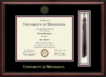 University of Minnesota diploma frame - Tassel & Cord Diploma Frame in Southport