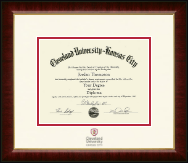 Cleveland University-Kansas City Dimensions Diploma Frame in Murano