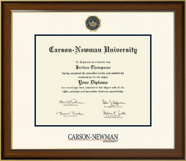 Carson-Newman University diploma frame - Dimensions Diploma Frame in Westwood