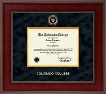 Colorado College Presidential Masterpiece Diploma Frame in Jefferson