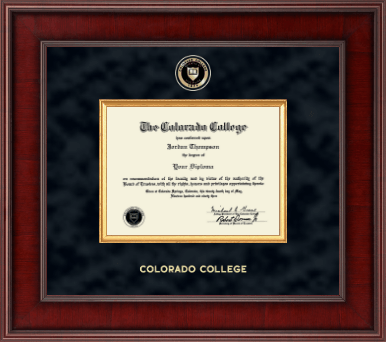 Colorado College diploma frame - Presidential Masterpiece Diploma Frame in Jefferson