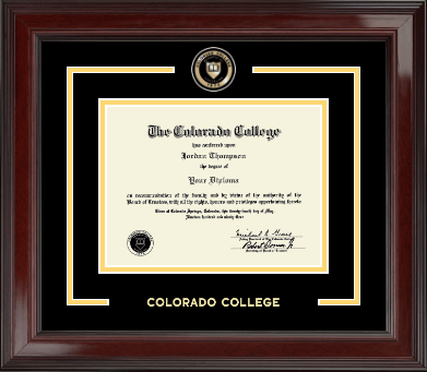Colorado College diploma frame - Showcase Edition Diploma Frame in Encore