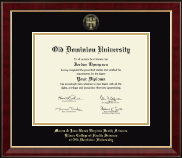 Old Dominion University diploma frame - Gold Embossed Diploma Frame in Murano