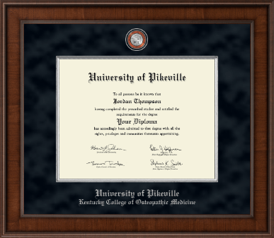 University of Pikeville diploma frame - Presidential Masterpiece Diploma Frame in Madison