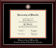 University of Pikeville diploma frame - Masterpiece Medallion Diploma Frame in Gallery Silver