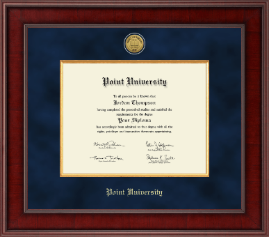 Point University diploma frame - Presidential Gold Engraved Diploma Frame in Jefferson