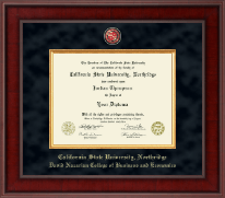 California State University Northridge Presidential Masterpiece Diploma Frame in Jefferson