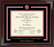 California State University Northridge Showcase Edition Diploma Frame in Encore