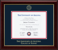 The University of Arizona diploma frame - Gold Embossed Diploma Frame in Gallery