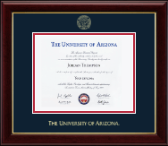 The University of Arizona diploma frame - Gold Embossed Diploma Frame in Gallery