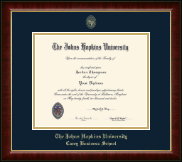 Johns Hopkins University diploma frame - Gold Embossed Diploma Frame in Murano