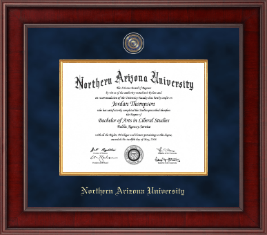 Northern Arizona University diploma frame - Presidential Masterpiece Diploma Frame in Jefferson