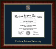 Northern Arizona University Masterpiece Medallion Diploma Frame in Murano