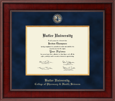 Butler University diploma frame - Presidential Masterpiece Diploma Frame in Jefferson