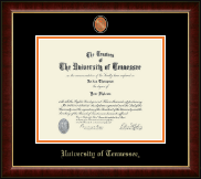 The University of Tennessee Knoxville Masterpiece Medallion Diploma Frame in Murano
