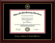 Rutgers University diploma frame - Gold Embossed Diploma Frame in Gallery