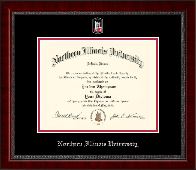 Northern Illinois University diploma frame - Masterpiece Medallion Diploma Frame in Sutton