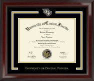 University of Central Florida diploma frame - Spirit Medallion Diploma Frame in Encore