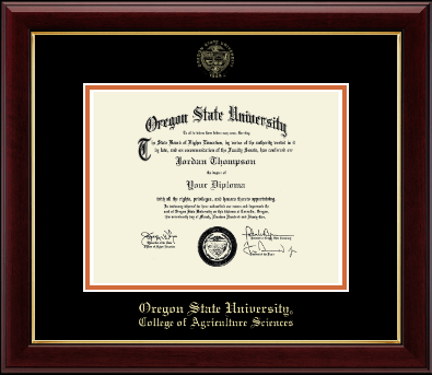 Oregon State University diploma frame - Gold Embossed Diploma Frame in Gallery