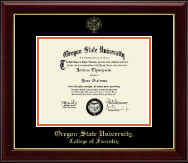 Oregon State University diploma frame - Gold Embossed Diploma Frame in Gallery