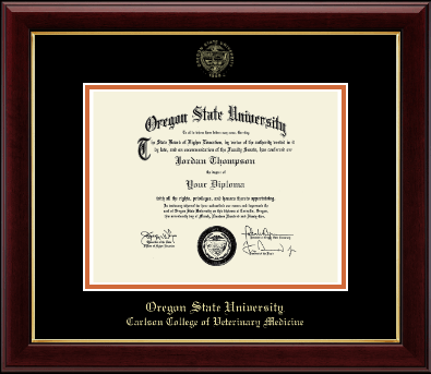 Oregon State University diploma frame - Gold Embossed Diploma Frame in Gallery