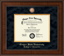 Oregon State University Presidential Masterpiece Diploma Frame in Madison