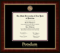 State University of New York at Potsdam diploma frame - Masterpiece Medallion Diploma Frame in Murano