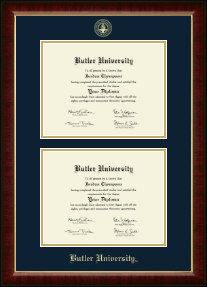 Double Diploma Frame