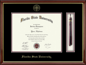 Tassel & Cord Diploma Frame